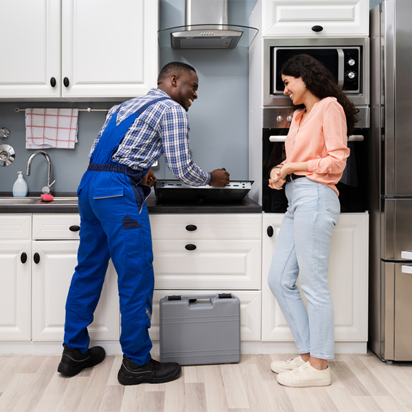 how long does it typically take to complete cooktop repair services in Hilltop TX